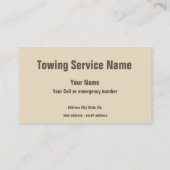 Haken Sie Sie oben! Visitenkarte (Rückseite)