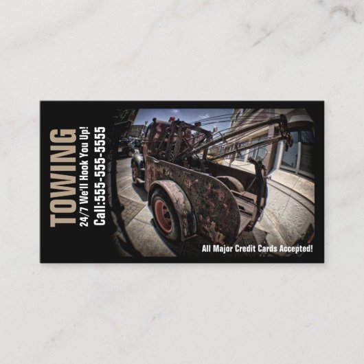 Haken Sie Sie oben! Visitenkarte (Vorderseite)