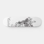 Haken u. Schloss-Medusa-Kern 1 Skateboard (Horizontal)