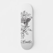 Haken u. Schloss-Medusa-Kern 2 Skateboard (Vorne)