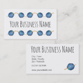 Haken und Garn personalisiert, Ihr Geschäft Visitenkarte (Vorne/Hinten)