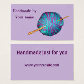 Haken und Garne handgefertigt (Vorne & Hinten)