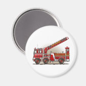 Haken- und Ladenfeuerlkw-Rundmagazin Magnet (Vorderseite/Rückseite)