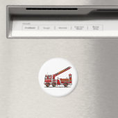 Haken- und Ladenfeuerwagen Magnet (In Situ (Geschirrspüler))