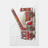 Haken-und Leiter-Löschfahrzeug Küchentuch (Vertikal)