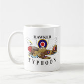 Hakenschwärmer Kaffeetasse (Links)