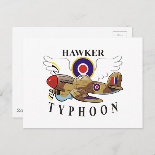 Hakenschwärmer Postkarte (Vorne/Hinten)