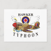 Hakenschwärmer Postkarte (Vorderseite)