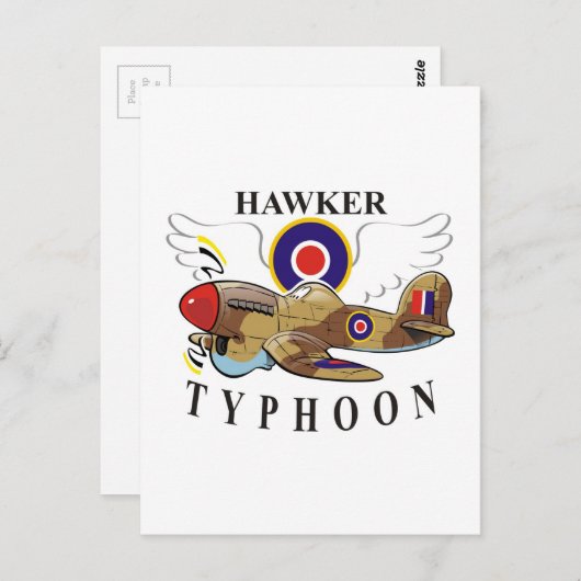 Hakenschwärmer Postkarte (Vorne/Hinten)