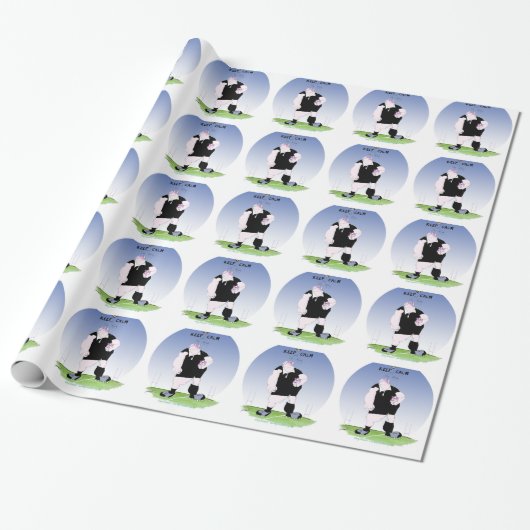 Hakka-Rugbyregeln! , tonyu fernandes Geschenkpapier (Ungerollt)