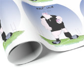 Hakka-Rugbyregeln! , tonyu fernandes Geschenkpapier (Rolleneckpunkt)