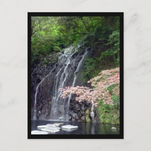 Hakone fällt Japan Postkarte (Vorderseite)