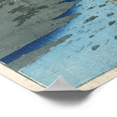 Hakone, Hiroshige Japanisch Fine Art Poster (Ecke)