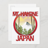 Hakone Japan Ankündigungspostkarte (Vorne/Hinten)