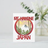Hakone Japan Ankündigungspostkarte (Stehend Vorderseite)