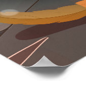 Hakone japan blüht Poster. Poster (Ecke)