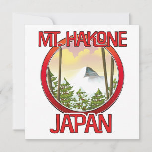 Hakone Japan Einladung