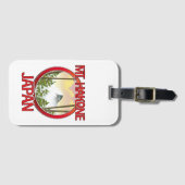 Hakone Japan Gepäckanhänger (Vorderseite (Horizontal))