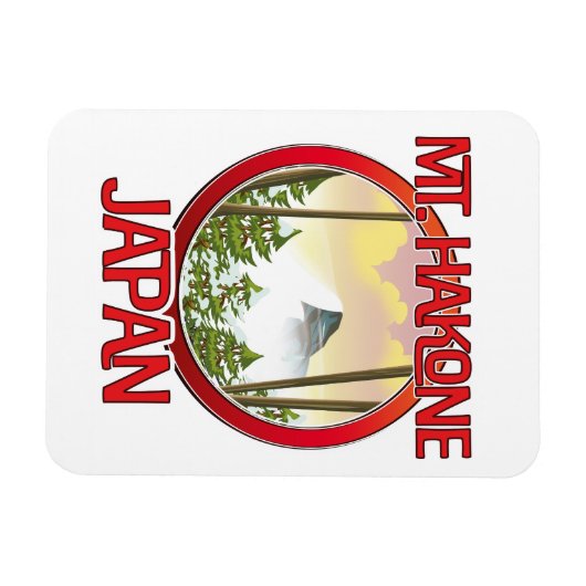 Hakone Japan Magnet (Horizontal)