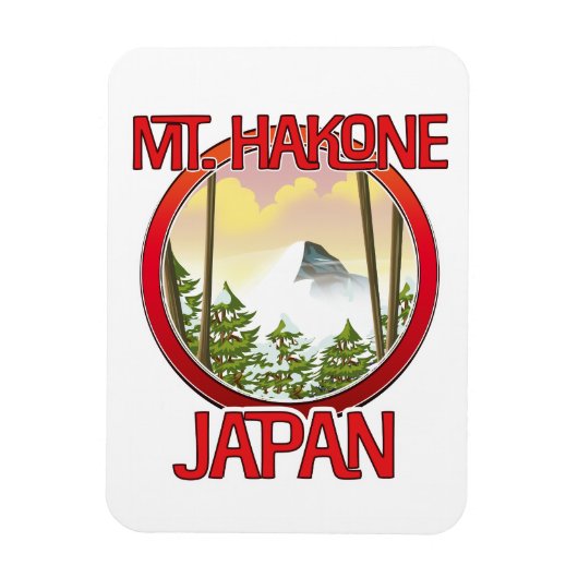 Hakone Japan Magnet (Vertikal)
