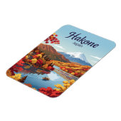 Hakone, Japan Magnet (Linke Seite)
