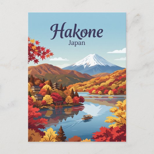 Hakone, Japan Postkarte (Vorderseite)