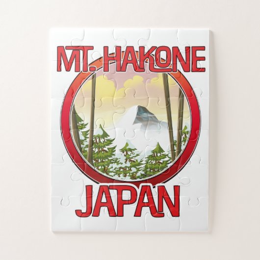 Hakone Japan Puzzle (Vertikal)