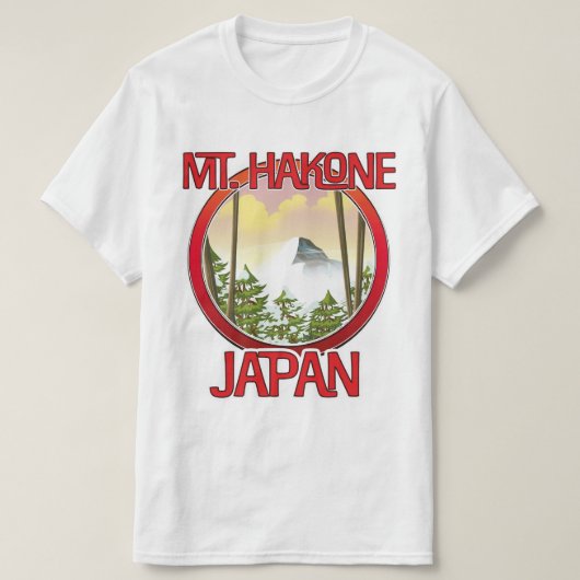 Hakone Japan T-Shirt (Design vorne)