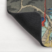 Hakone, Japan: Vintage Ukiyo-e Woodblock Print Mousepad (Ecke)