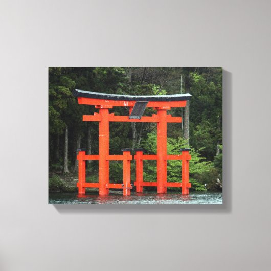 Hakone torii Leinwand (Vorderseite)