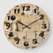 HaKotel - Die Western-Mauer Große Wanduhr (Vorderseite)