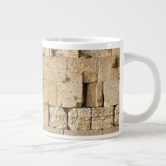 HaKotel - Die Western-Mauer Jumbo-Tasse (Rechts)