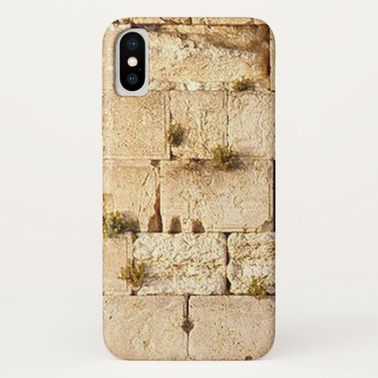 HaKotel - die Western-Wand Case-Mate iPhone Hülle (Rückseite)