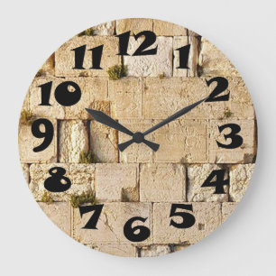 HaKotel - The Western Wall Große Wanduhr