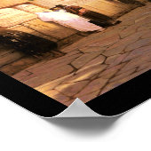 HaKotel von Jean-LéonGérôme - Circa Ende 1800 Poster (Ecke)