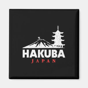 Hakuba Japan Ski Resort Rückfahrt Snowboarden Magnet