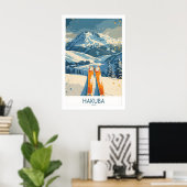 Hakuba Ski Print - Japan 1 Poster (Heimbüro)