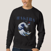 HAKUBA Ski, Vintage japanische Kunst Sweatshirt (Vorderseite)