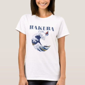 HAKUBA Ski, Vintage japanische Kunst T-Shirt