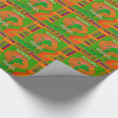 Hakuna Giraffe Art Print Geschenkpapier (Ecke)