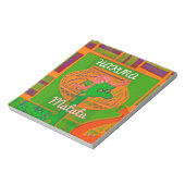 Hakuna Giraffe Art Print Notizblock (Rotiert)