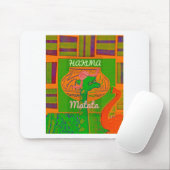Hakuna Giraffen-Kunstposter Mousepad (Mit Mouse)