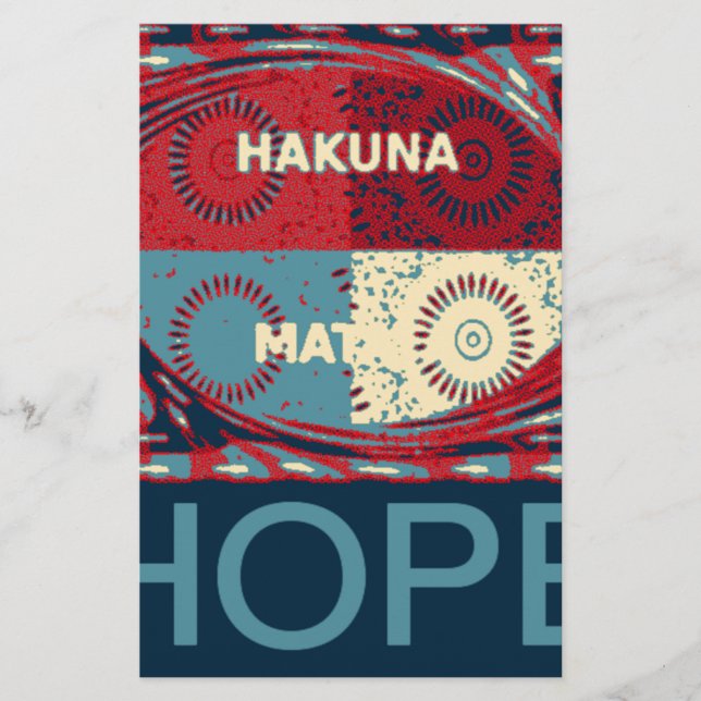 Hakuna matata (Vorderseite)