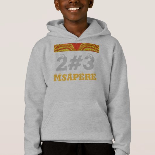 Hakuna Matata 23 Kenya Msapere Pullover Hoodie (Vorderseite)