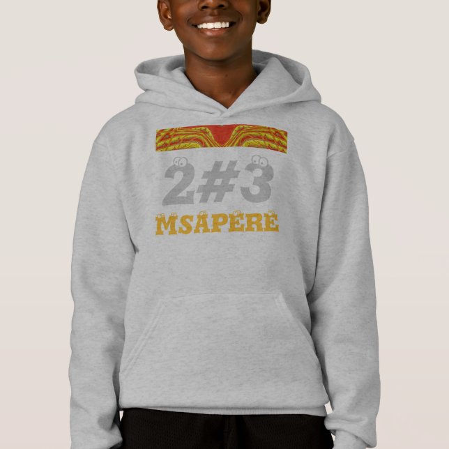 Hakuna Matata 23 Kenya Msapere Pullover Hoodie (Vorderseite)
