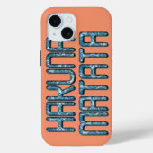 Hakuna Matata 3D Art Print Case-Mate iPhone Hülle (Rückseite)