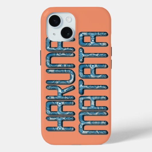 Hakuna Matata 3D Art Print Case-Mate iPhone Hülle (Rückseite)