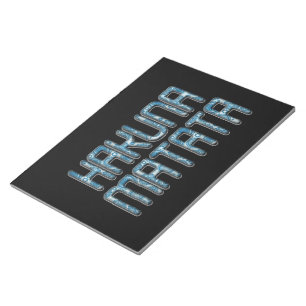 Hakuna Matata 3D Art Print Notizblock