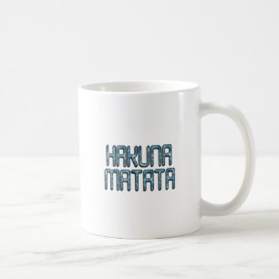 Hakuna Matata 3D Kunst Druck Kaffeetasse