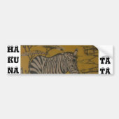 Hakuna Matata African Safari Customize Image Autoaufkleber (Vorne)